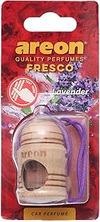 Smart Auto Areon Fresco Air Freshener - 4ml Lavender Scent for Car & Home Compact, Calming, Long-Lasting Fragrance