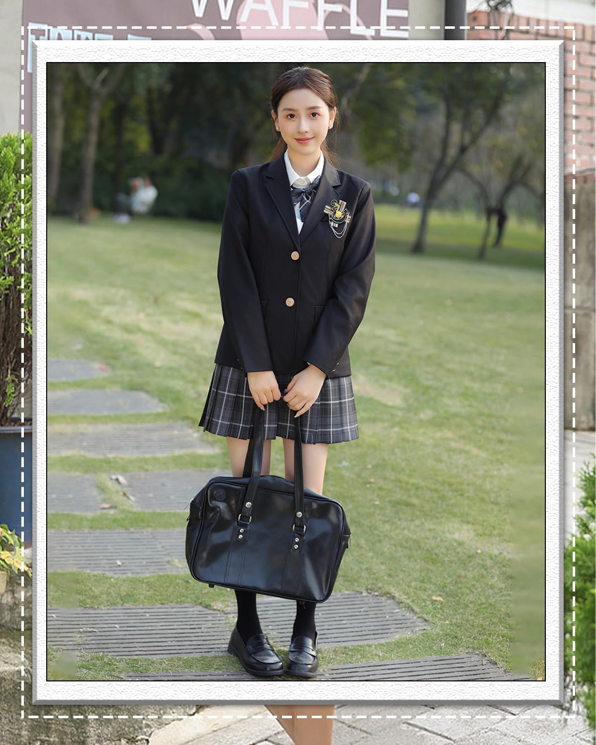 Amazon.co.jp: [JIURUN] 制服 5点セット ブレザー 女子高校生 jk