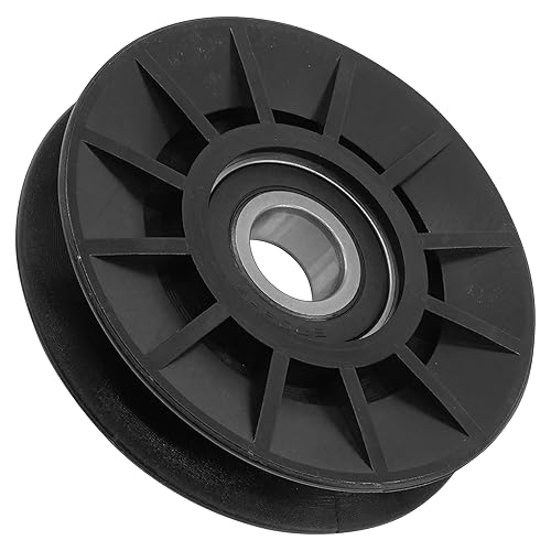 Caltric 756-05024 Polea tensora en V de cubierta compatible con Craftsman compatible con MTD compatible con Cub Cadet compatible con Troy-Bilt