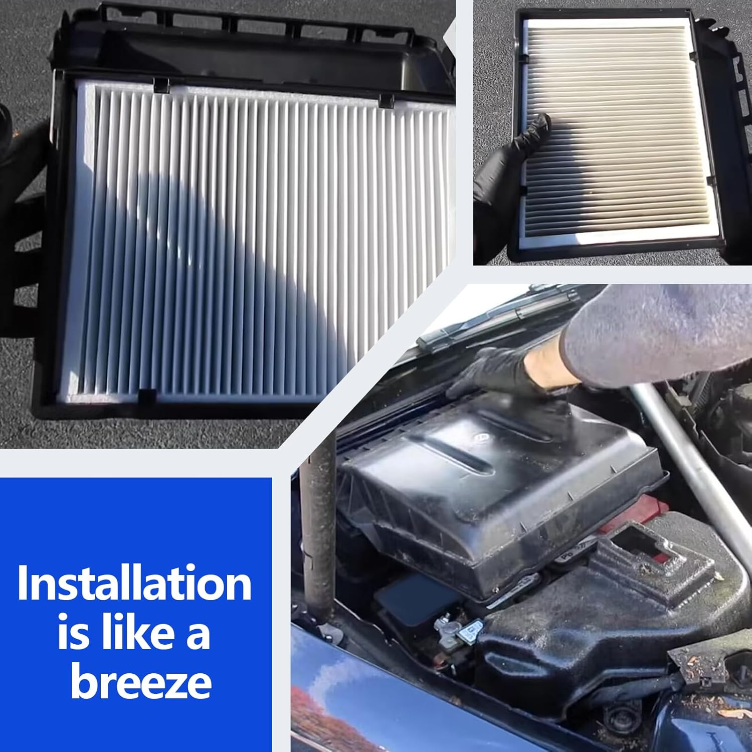 Car Cabin Air Filter Pollen 1668300218 1668300018 For