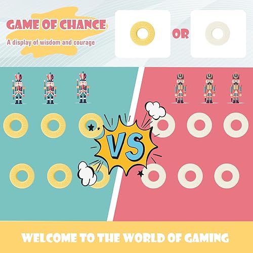 Miniatura 4 de HONEY JOY Juego gigante gigante de 4 a puntuación, 3 en 1 para interiores y exteriores, juego de patio familiar con aro de baloncesto y lanzamiento