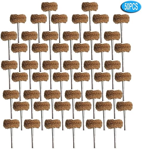 Miniatura 4 de Juego de ruedas de pulido abrasivo para herramienta rotativa, eliminación de óxido en superficie metálica con mandril de 0.118 pulgadas, mini