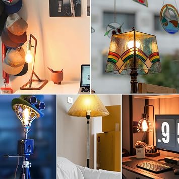 DiCUNO Light Lamp Turn On/Off Switch Knobs Replacement, Black, 20mm, 4-Pack