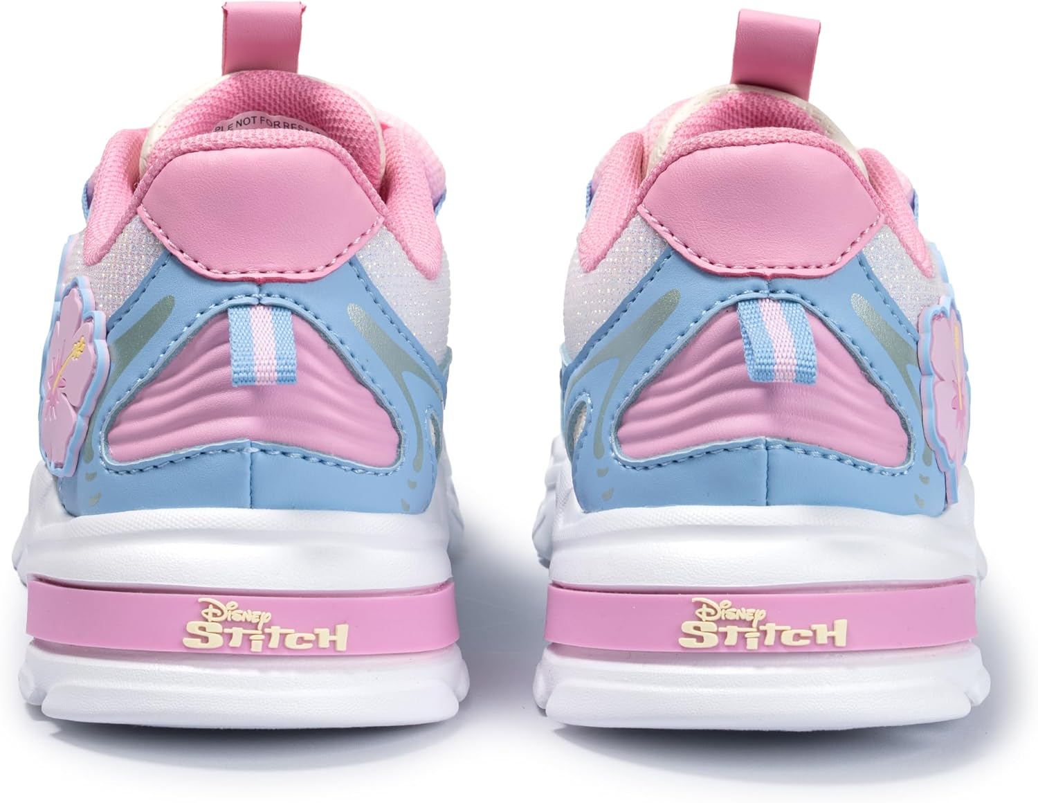 Disney Character Lilo & Stitch Officially Licensed Girls Running Shoes – Lightweight Athletic Sneakers for Kids, Lace-Up for School & Play