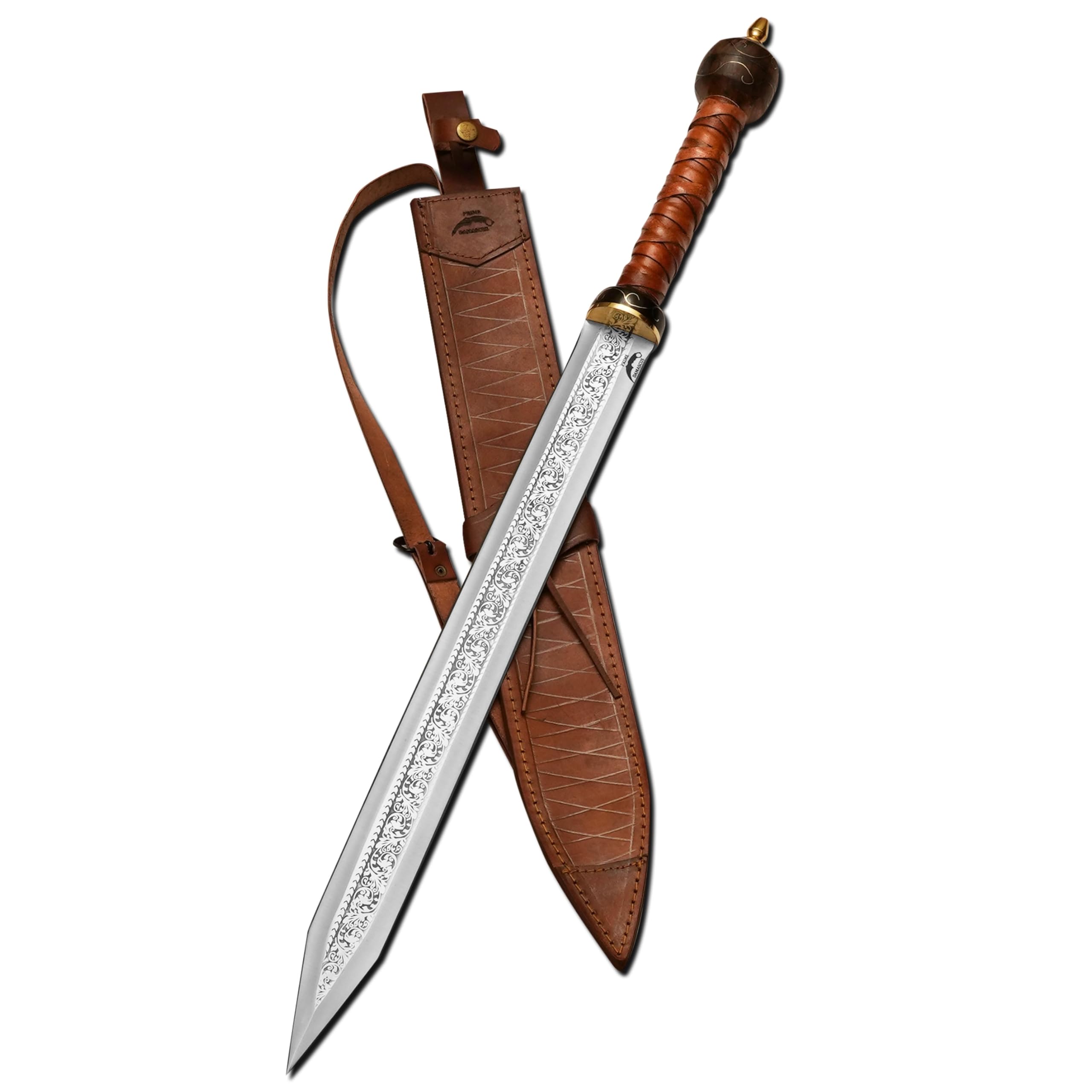 Handmade Roman Gladius Sword with Scabbard - Best Men Gift.