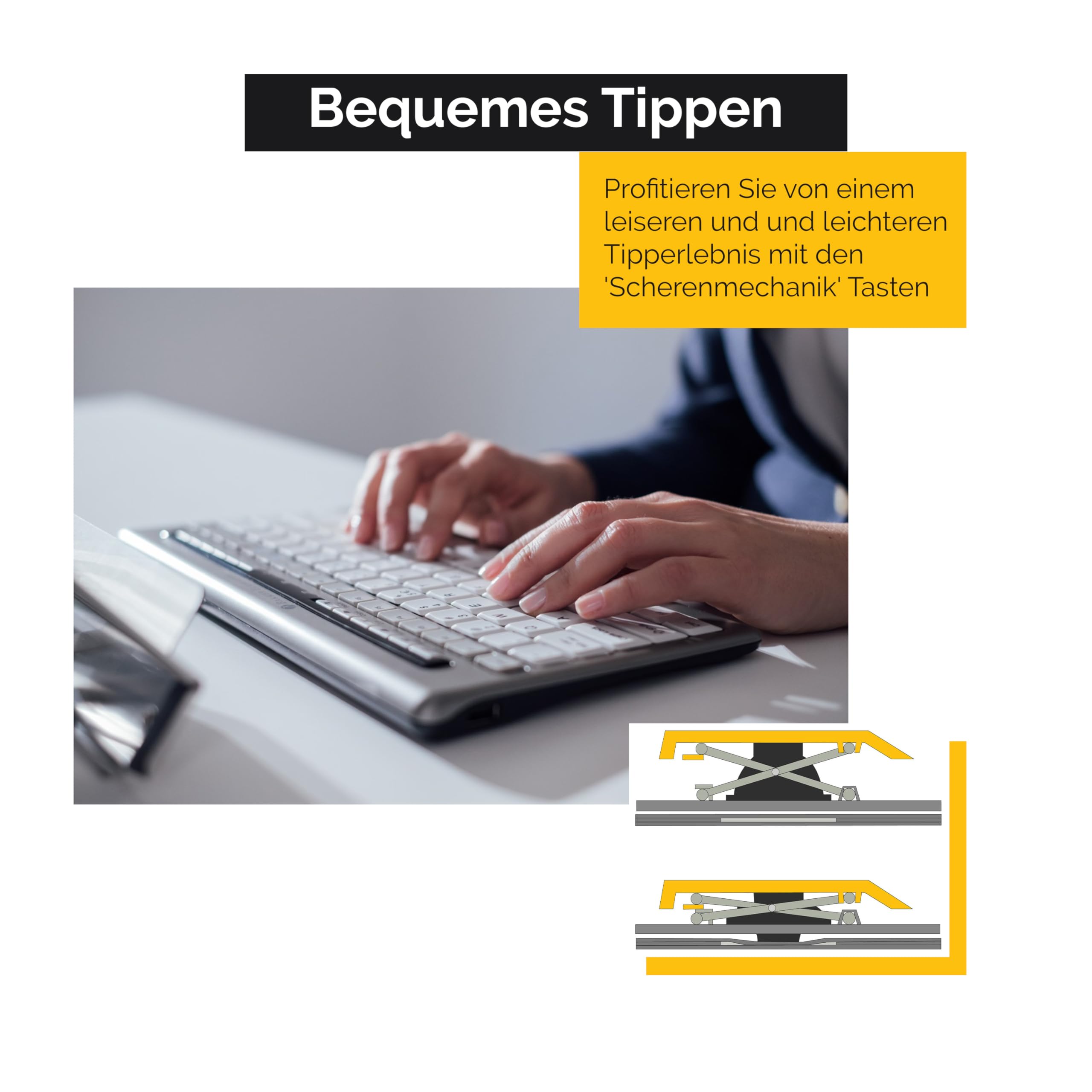 Bakker Elkhuizen S-Board 840 Teclado numérico USB, Plata