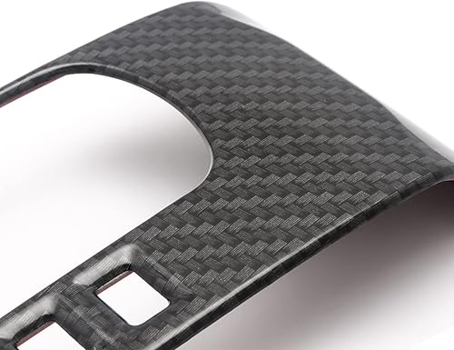 Miniatura 9 de 4 piezas para consola central Honda Civic 2016-2021 de 10ª generación, cubierta de panel de palanca de cambios automática, sedán, interior, fibra de