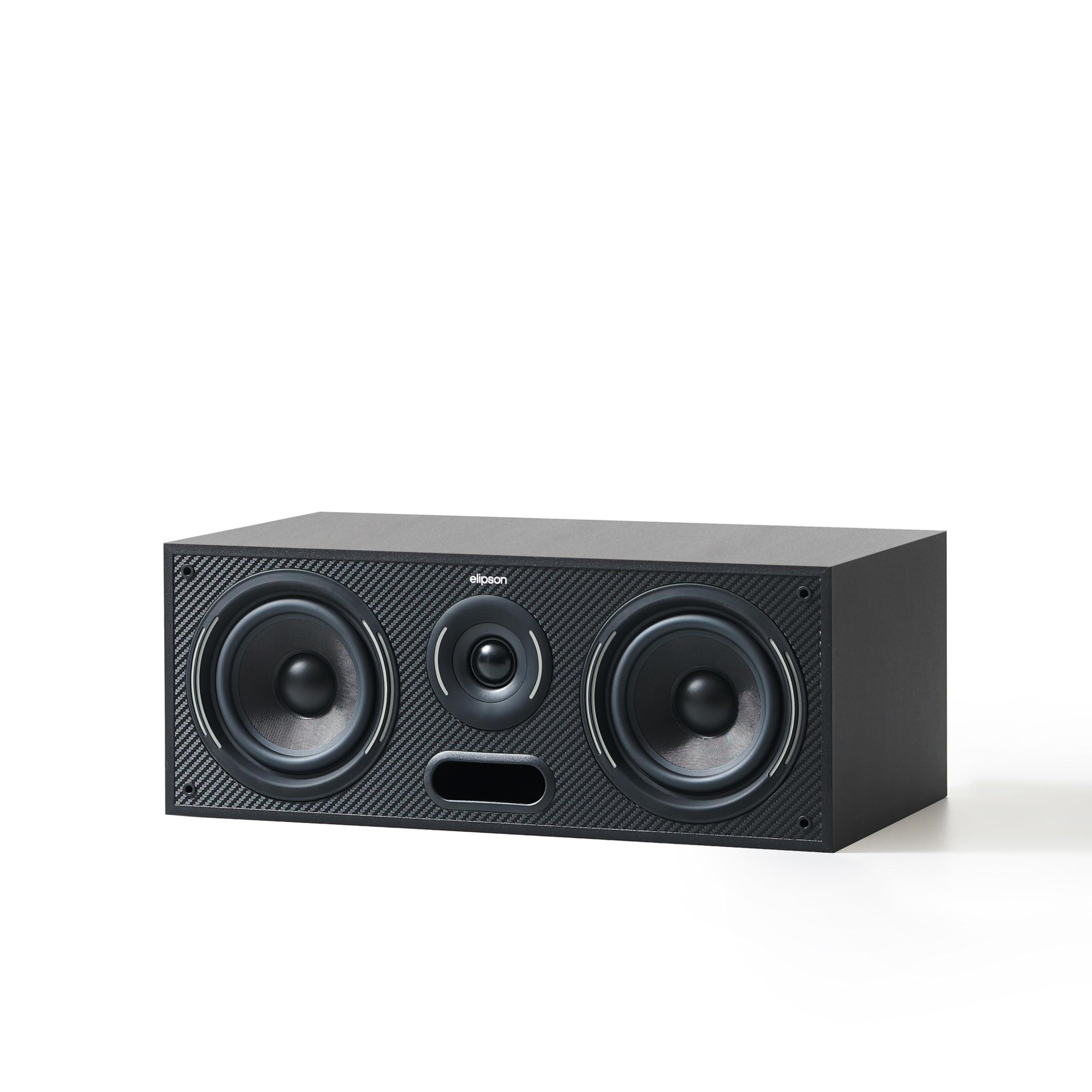 Elipson Enceinte Centrale Horus 10C - Finition Noir/Carbone