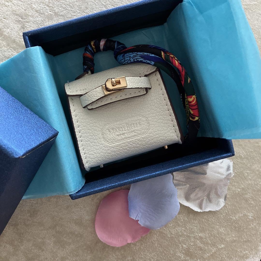 マリベル マイクロミニバック ホワイト&グリーン 2個セット Amazon.co