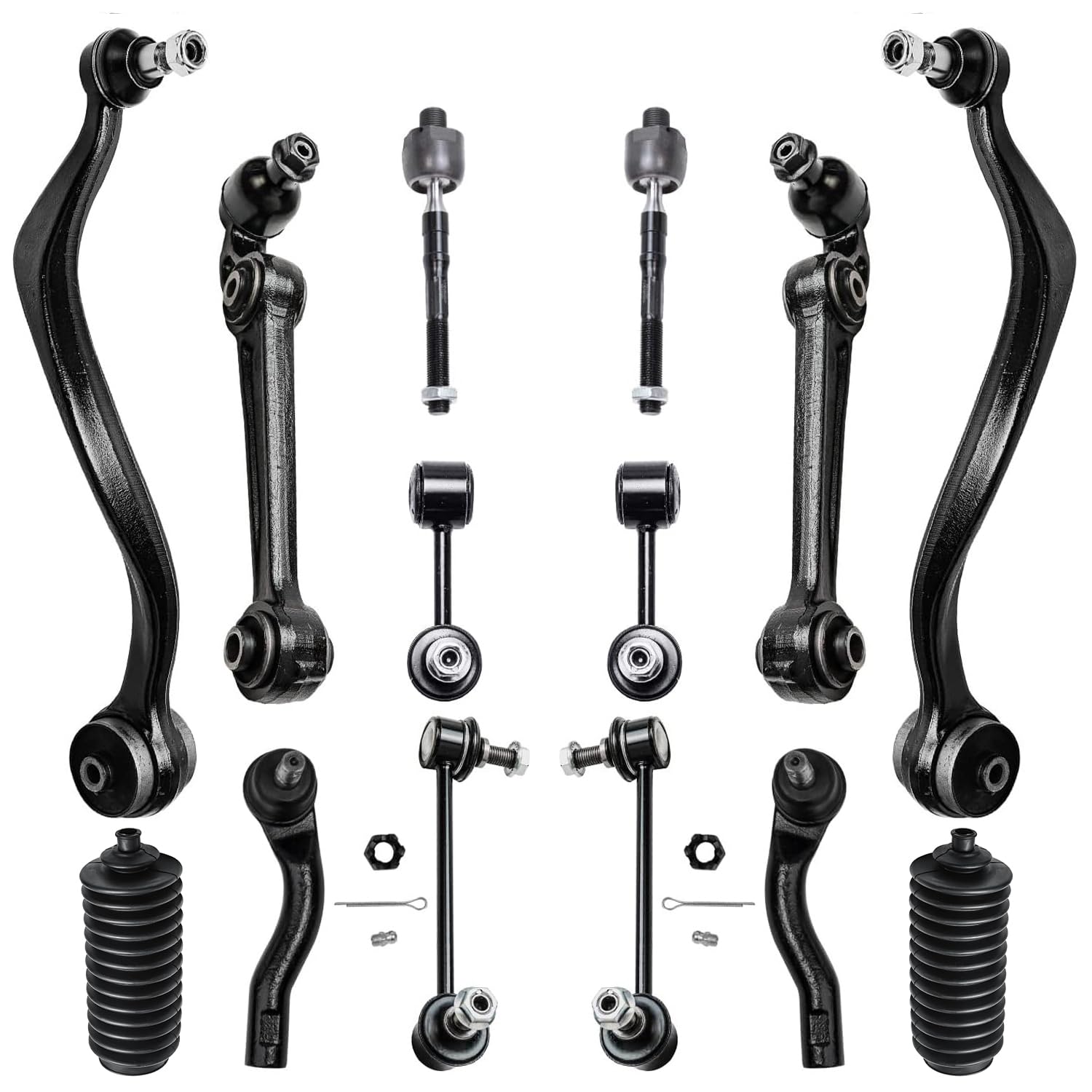 Detroit Axle - 14pc Suspension Kit for 2007-2010 Ford Fusion 2007-2009