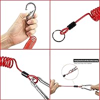 Vista 3 de Cable de separación para remolque, accesorios para caravana, alambre de resorte de acero inoxidable, esenciales de acero resistente, se extiende a 4