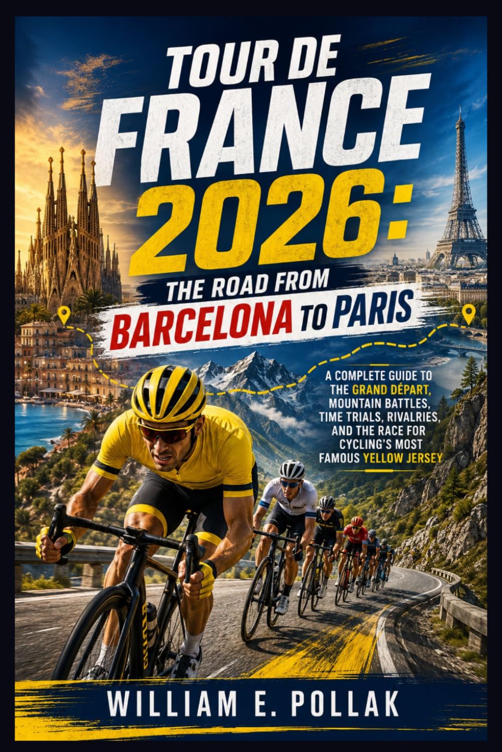 Tour de France 2026: The Road from Barcelona to Paris: A Complete Guide to the Grand Départ, Mountain Battles, Time Trials, Rivalries, and the Race for Cycling’s Most Famous Yellow Jersey