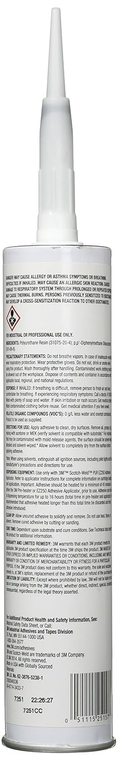 3M Scotch-Weld PUR Adhesive TE030, Off-White