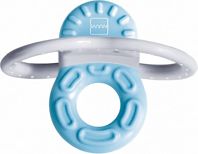 Bite and Relax Teether (2+ months) with Clip, Teething Toy Promotes Dental Hygiene and Cleanliness, Baby Teether Soothes Painful Gums