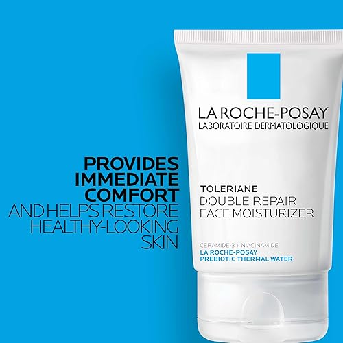 Miniatura 5 de La Roche-Posay Toleriane Double Repair Face Moisturizer Daily Moisturizer Face Cream with Ceramide and Niacinamide for All Skin Types Oil Free