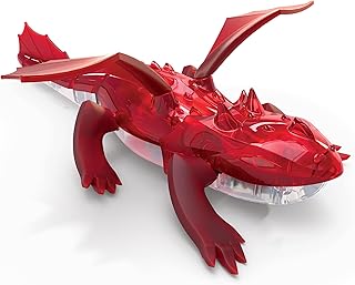HEXBUG Remote Control Dragon - Rechargeable Toy for Kids - Adjustable Robotic Dinosaur Figure - Colors May Vary
