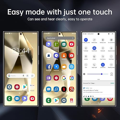 Miniatura 6 de Teléfono inteligente I24 Ultra 5G, teléfono desbloqueado de 6+256 GB, Android 13.0, cámara de zoom de 48+108MP, teléfono móvil con bolígrafo