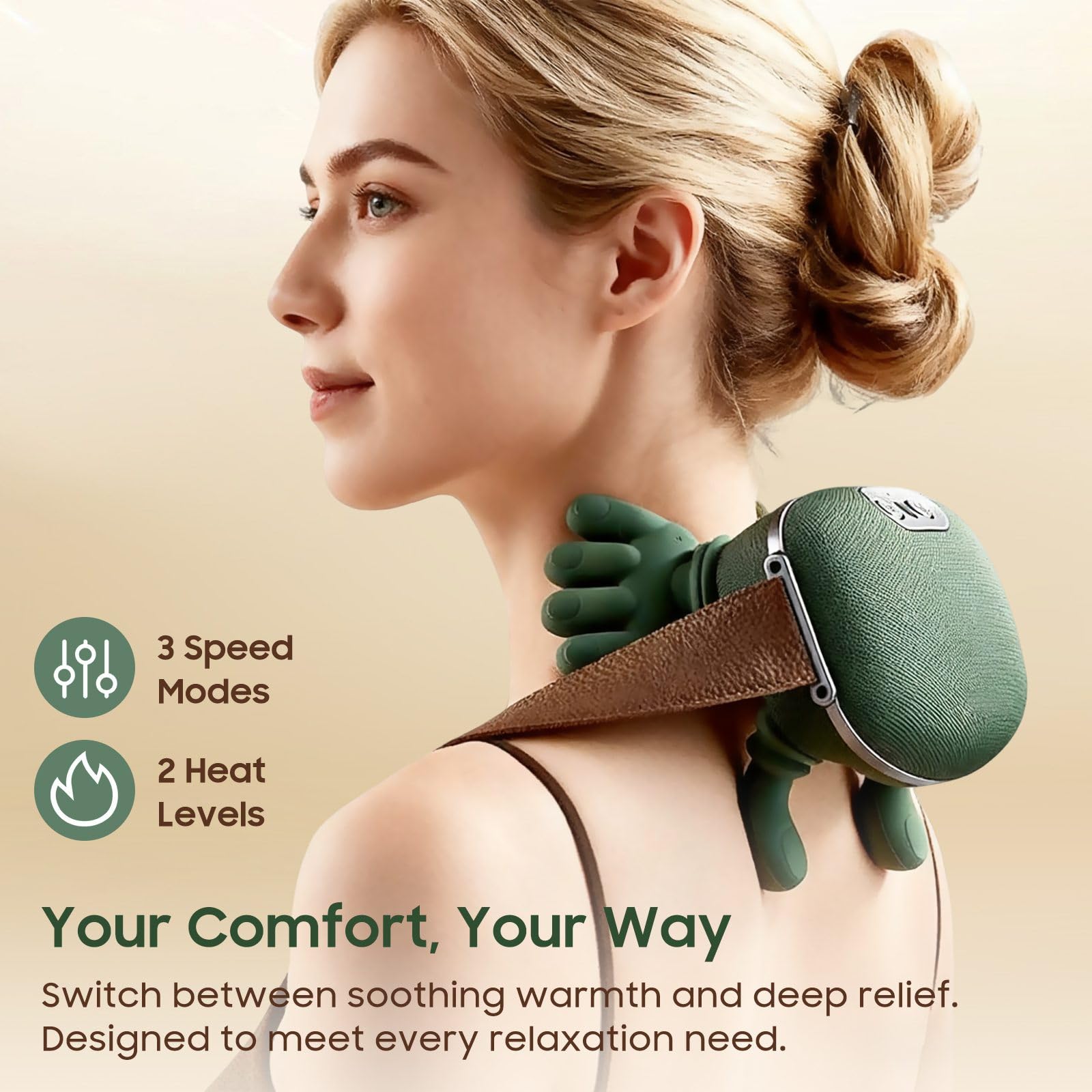 Amazon.com: ZEDRIWELL Hand Neck Massager with Fingers, Shoulder