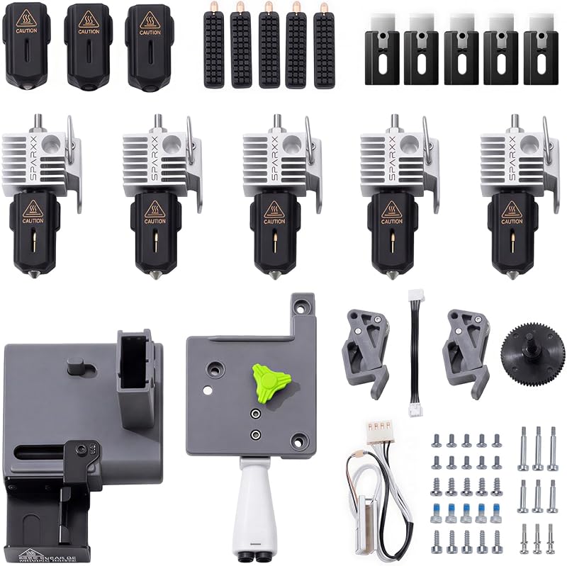 Creality Official SPARKX i7 PrintEase Kit, 95% Pre-Assemble Essential Parts, Unlock Multi-Color Printing, Easy to Set up, More Cost-Effective Than Purchasing Separately