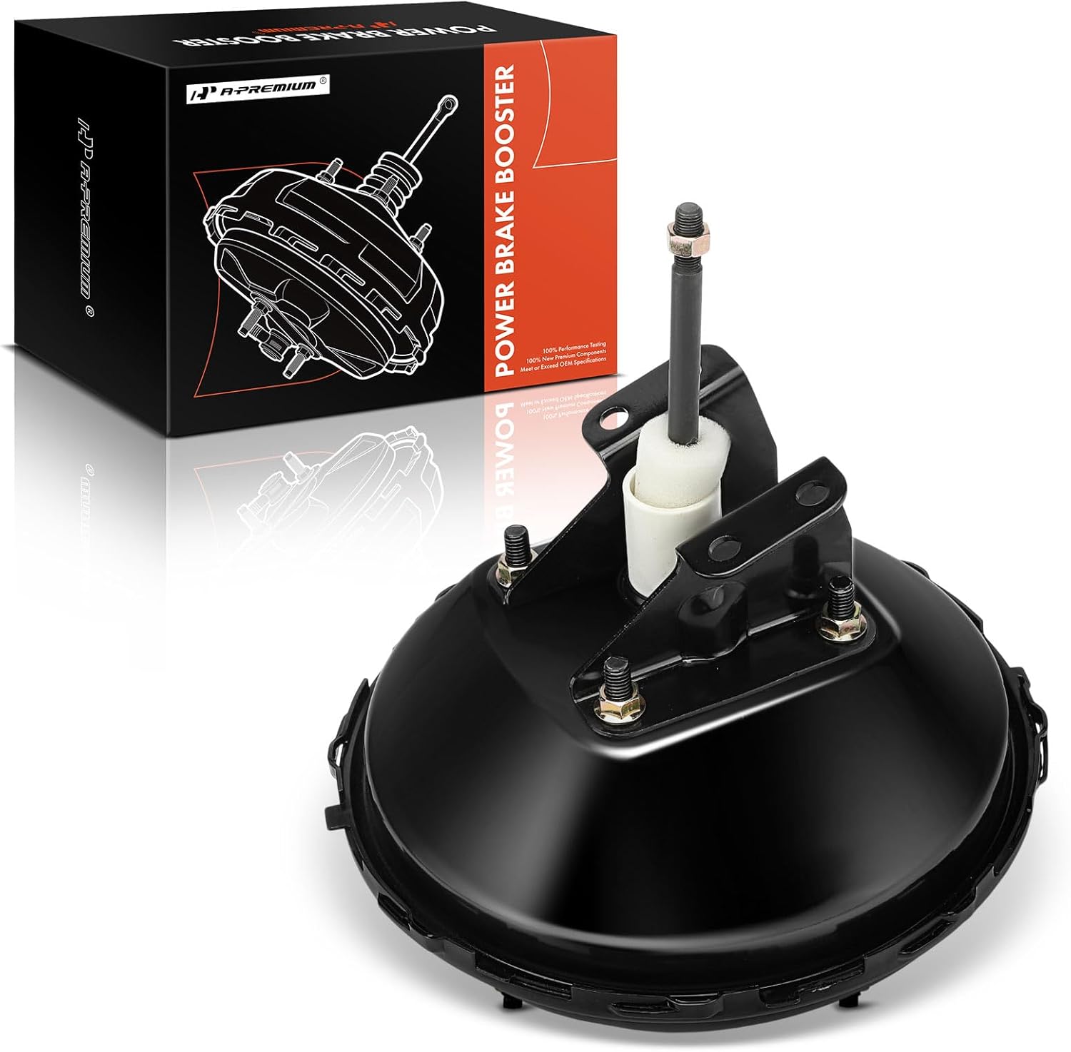 A-Premium Vacuum Power Brake Booster Compatible with Chevrolet Malibu 1967, Camaro 1967-1968, Chevelle 1967-1972, Chevy II 1968, El Camino 1967-1972, Monte Carlo 1970 & GMC Sprint & Pontiac Firebird