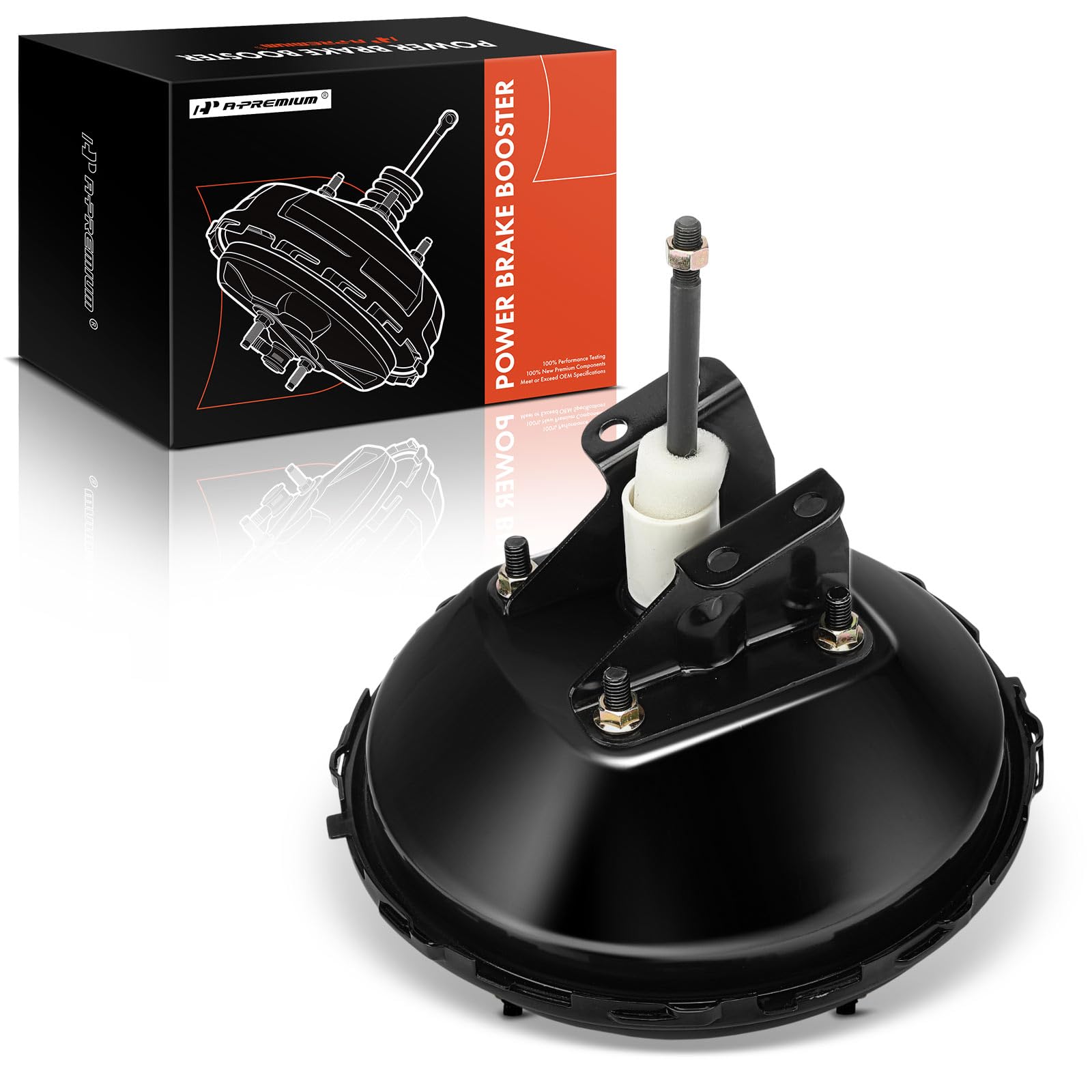 A-Premium Vacuum Power Brake Booster Compatible with Chevrolet Malibu 1967, Camaro 1967-1968, Chevelle 1967-1972, Chevy II 1968, El Camino 1967-1972, Monte Carlo 1970 & GMC Sprint & Pontiac Firebird