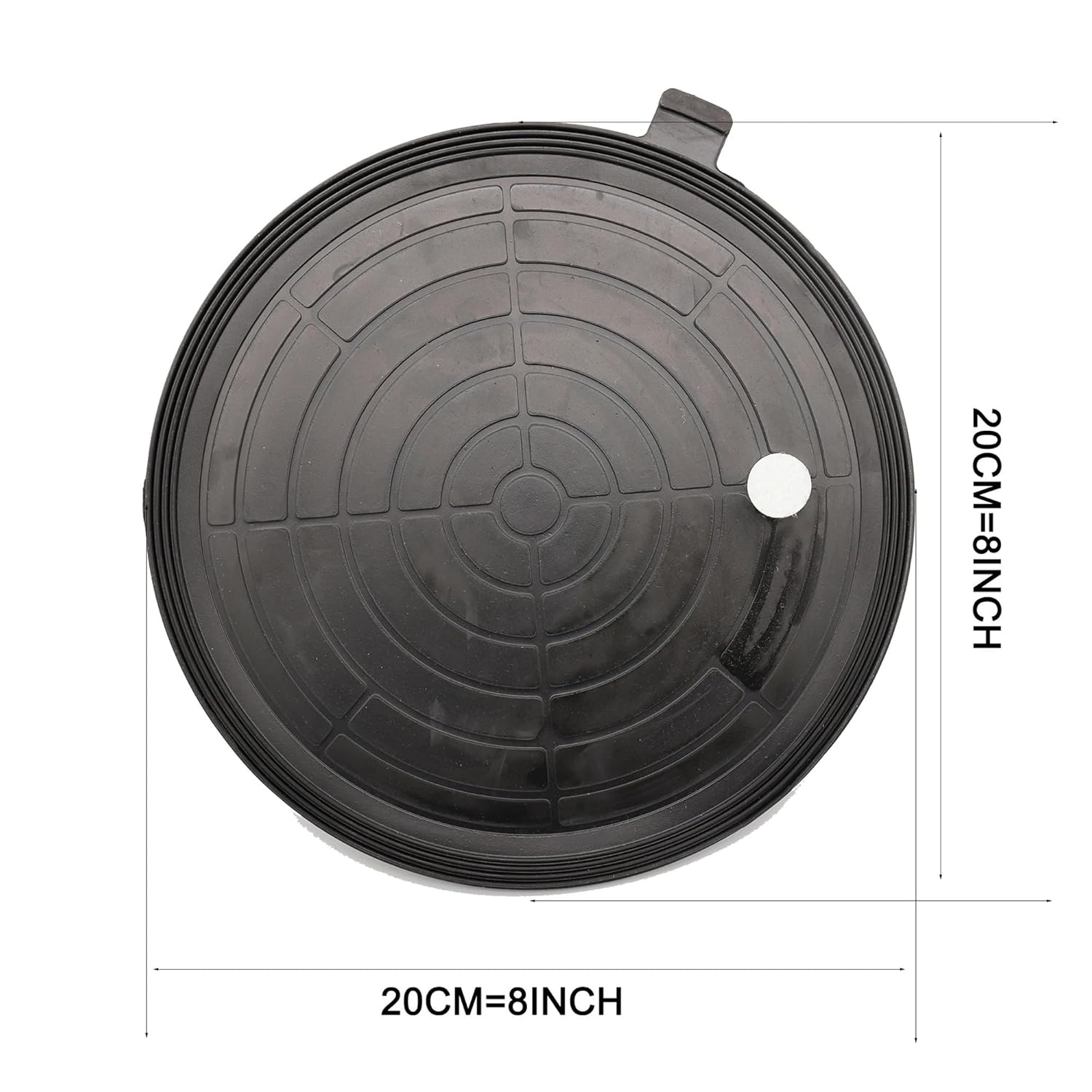 8インチガラス吸盤（ハンドル付き）、大型ガラス花崗岩タイル用真空リフター、耐荷重200kg ガラス装着用 硝子 建材 運搬 移動(1