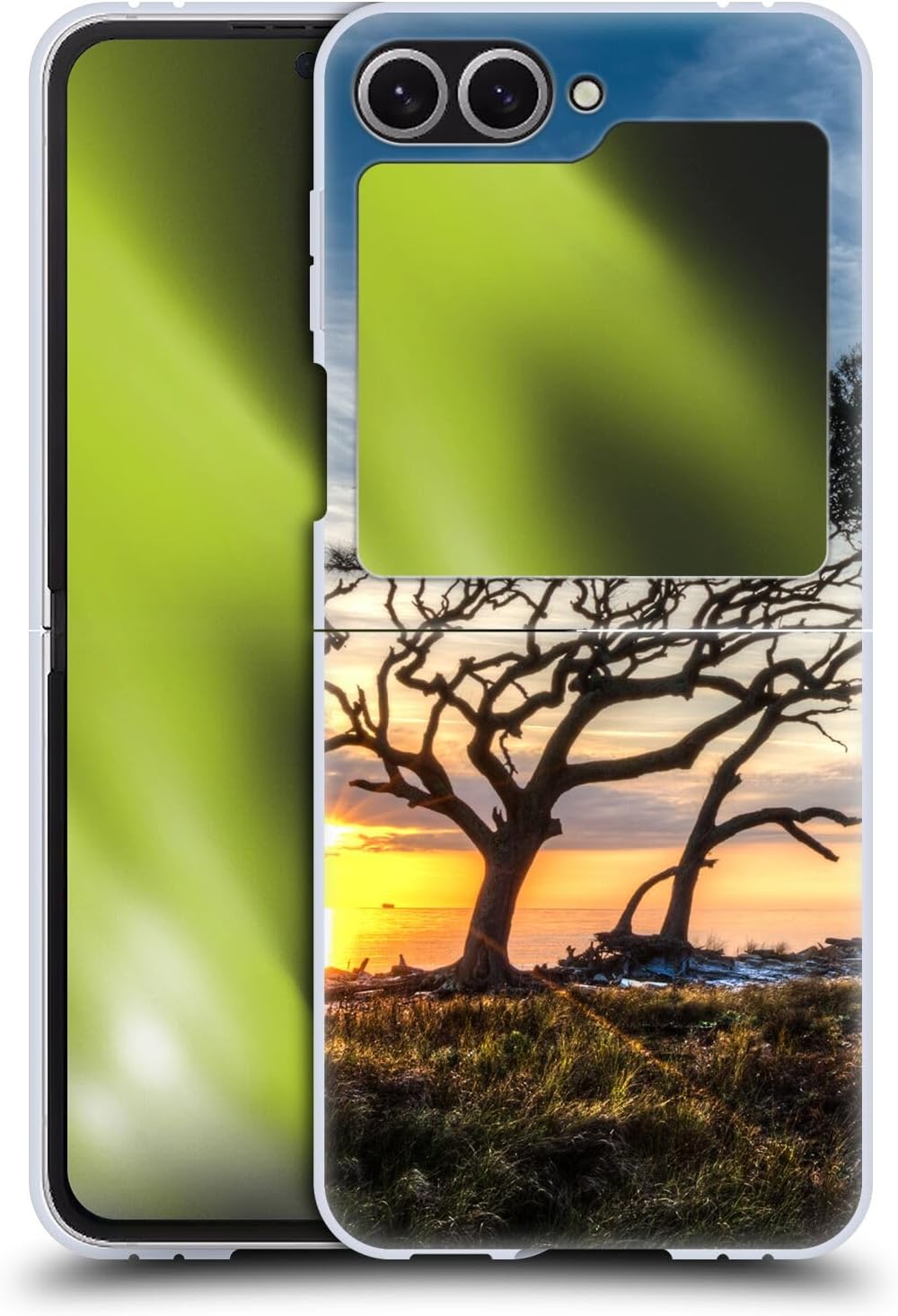 Head Case DesignsOfficially Licensed Celebrate Life Gallery Sentinels Beaches Hard Back Case Compatible with Samsung Galaxy Z Flip6