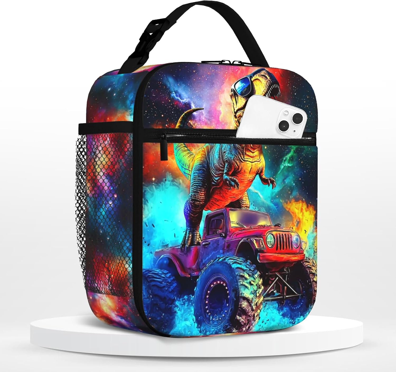 Baseball Kids Lunch Box for Boys School Insulated Ice Cream Lunchbox For Boy Reusable Portable Sports Ball Lunch Bag For Boys Picnic Travel Back to School Gifts Lunchbox