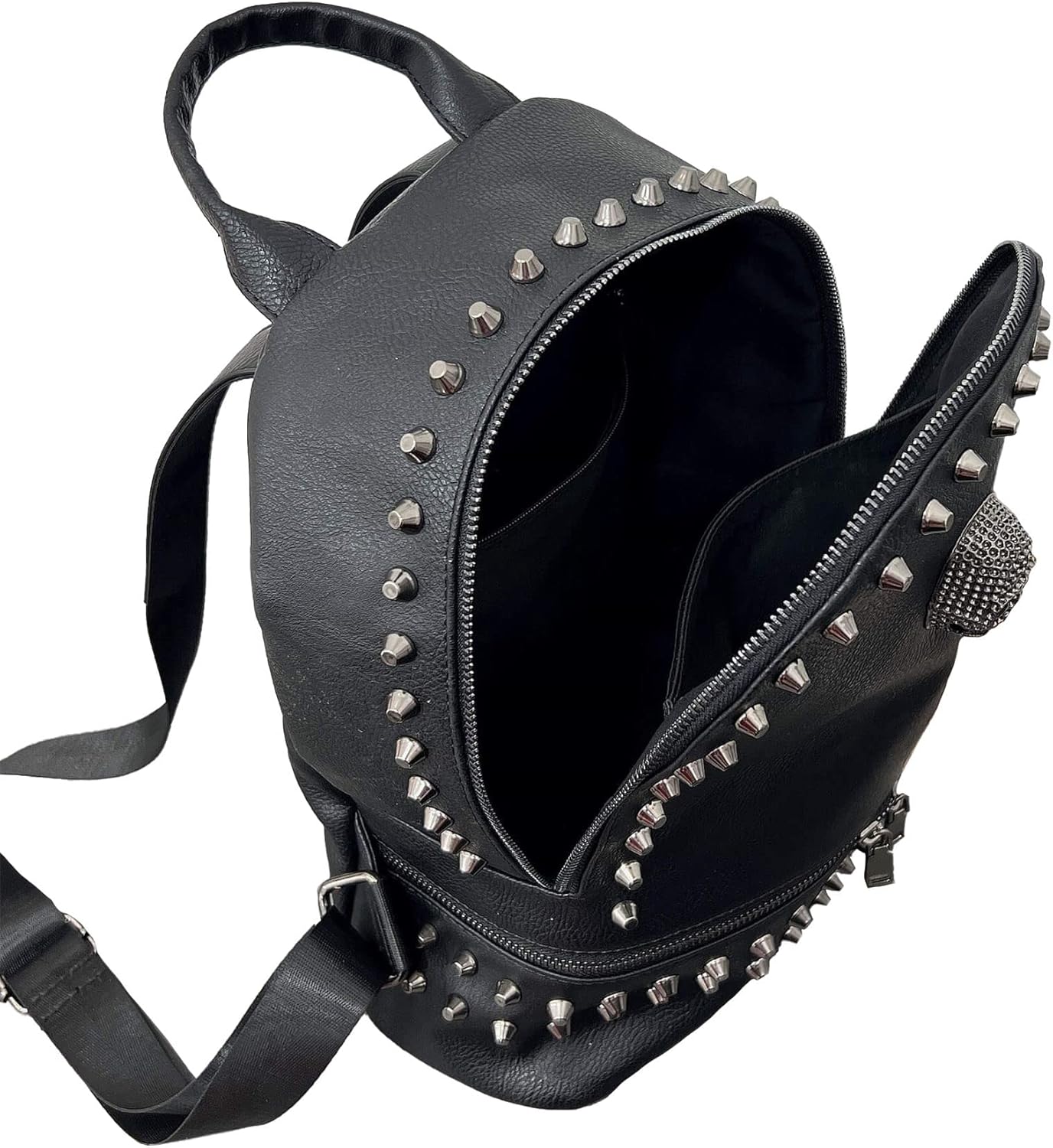 Ro Rox Dade Skull Backpack Canvas Punk Gothic Bag Unisex Rucksack