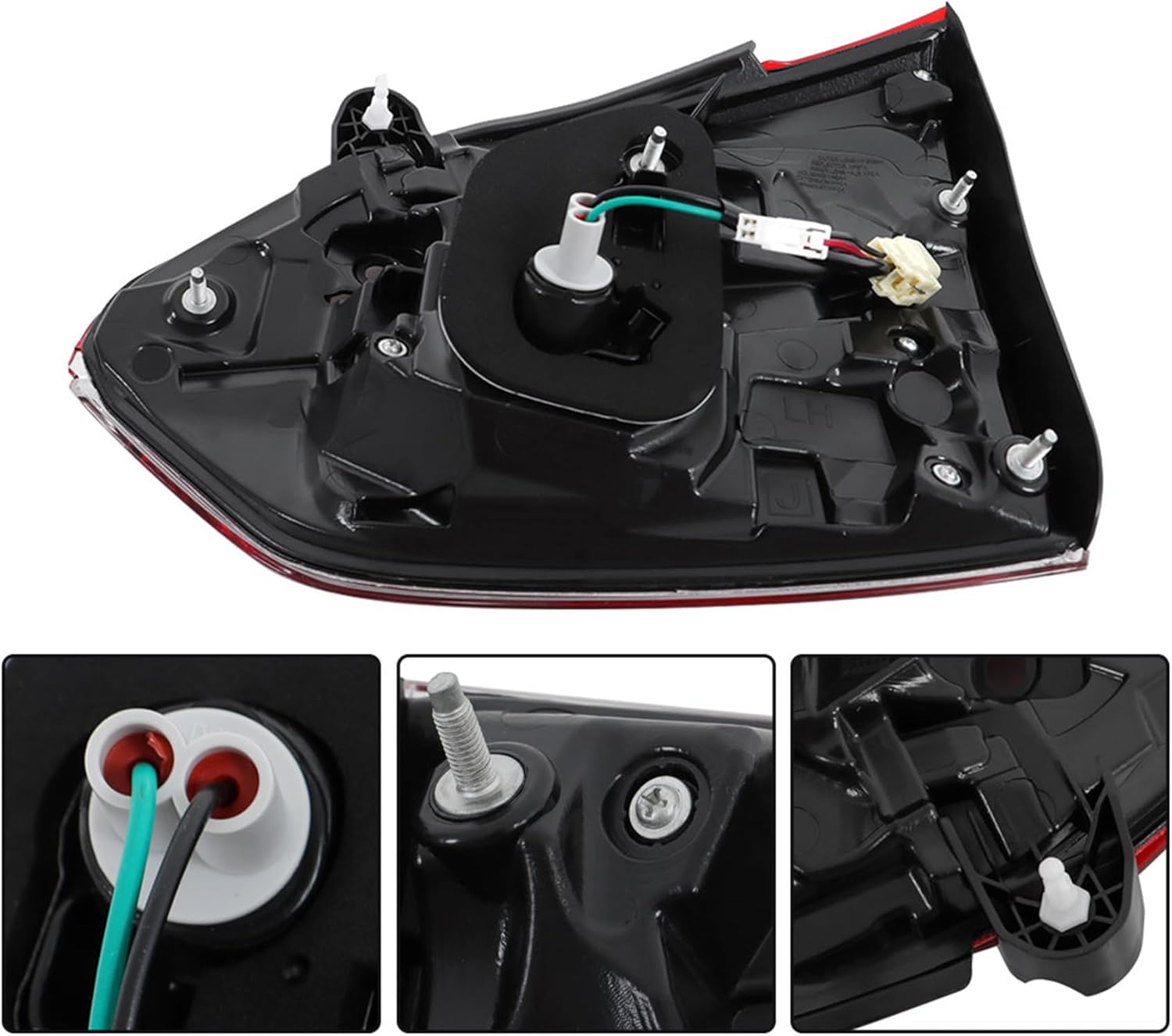 Silscvtt LH Rear Brake Inner Tail Light Assembly Replacement for Subaru Forester 2019-2021 Tail Light Left Side 84912SJ090 SU2802109