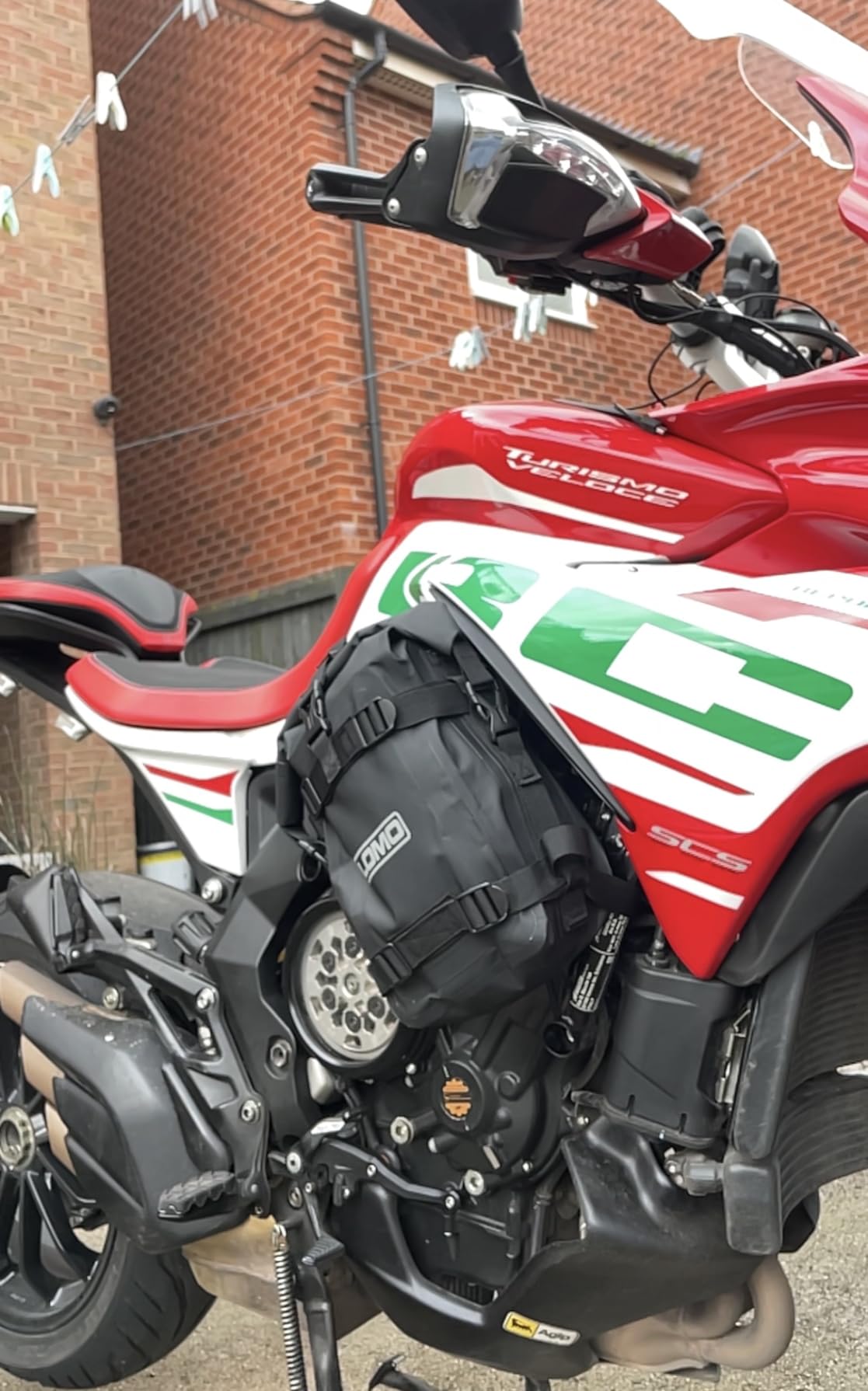 Lomo Motorbike Crash Bar Dry Bags 1 Pair Amazon.co.uk Automotive