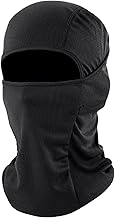 fuinloth Passamontagna Sottocasco Moto，Balaclava Ski Mask Ciclismo Antivento Traspirante Protezione UV Uomo/Donna