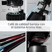 Vista 7 de Bosch 500 Series Máquina espresso y de café completamente automática – Panel de control táctil, manguera de leche, molinillo de cerámica, utiliza