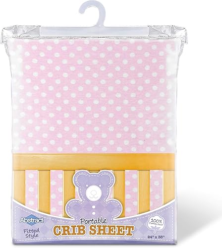 Vista 172 de Abstract Sábanas de algodón para cuna pequeñas – Pack n Play Sábanas bajeras – Sábanas ultrasuaves para cuna para niños y niñas – Universales