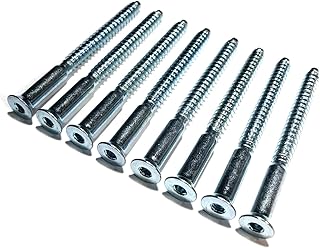 ReplacementScrews Shelf Screws Compatible with IKEA Part 104323/104325 (EXPEDIT Shelf Screws) (Pack of 8)
