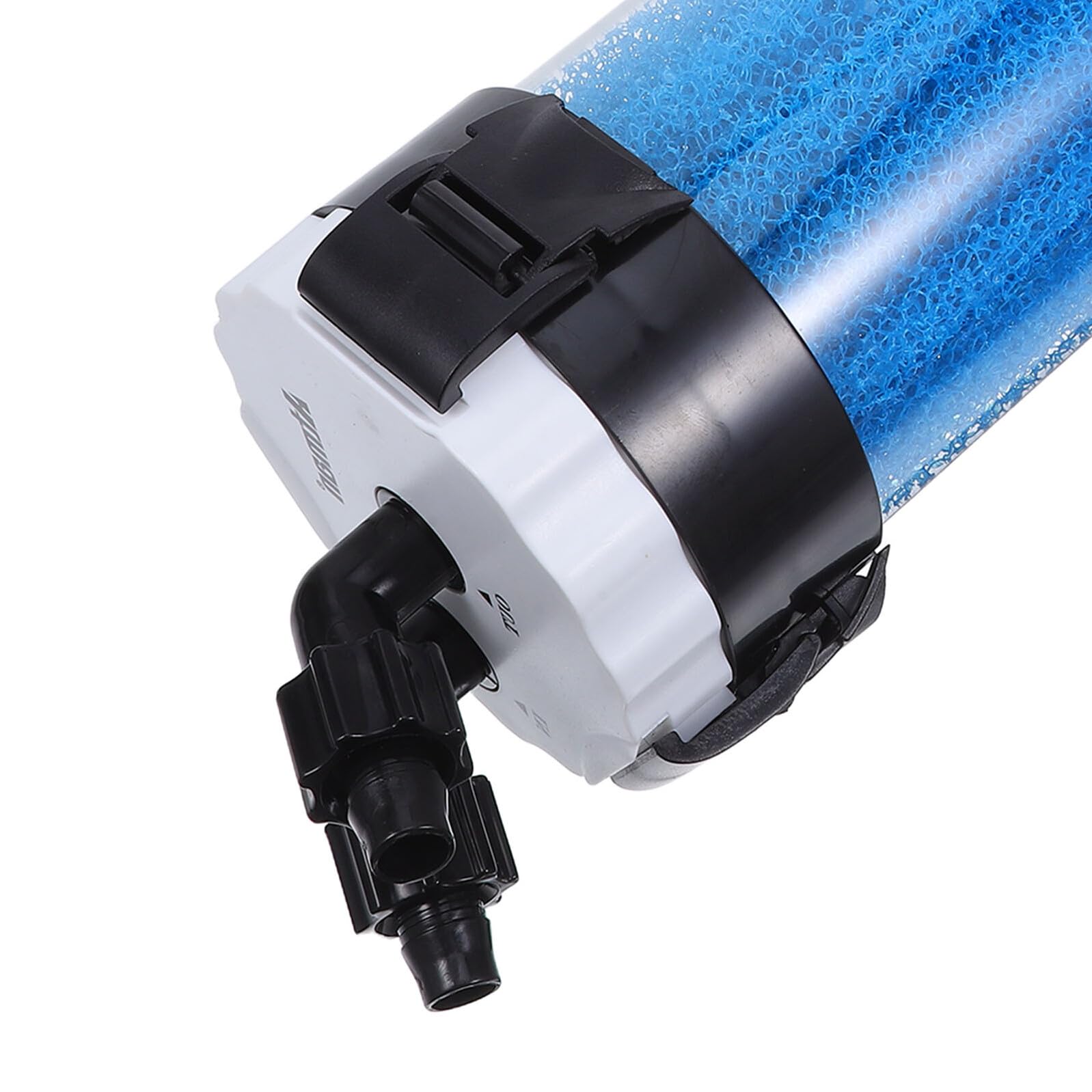 Filtro Externo para Acuario Silencioso con Bomba de Oxígeno, Filtro de Tanque Externo para Peceras Grandes y Tortugueras, Sistema de Filtración con Cartucho Multicapa