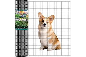 Black PVC Coated Welded Wire Fence: Shield Your Garden and More