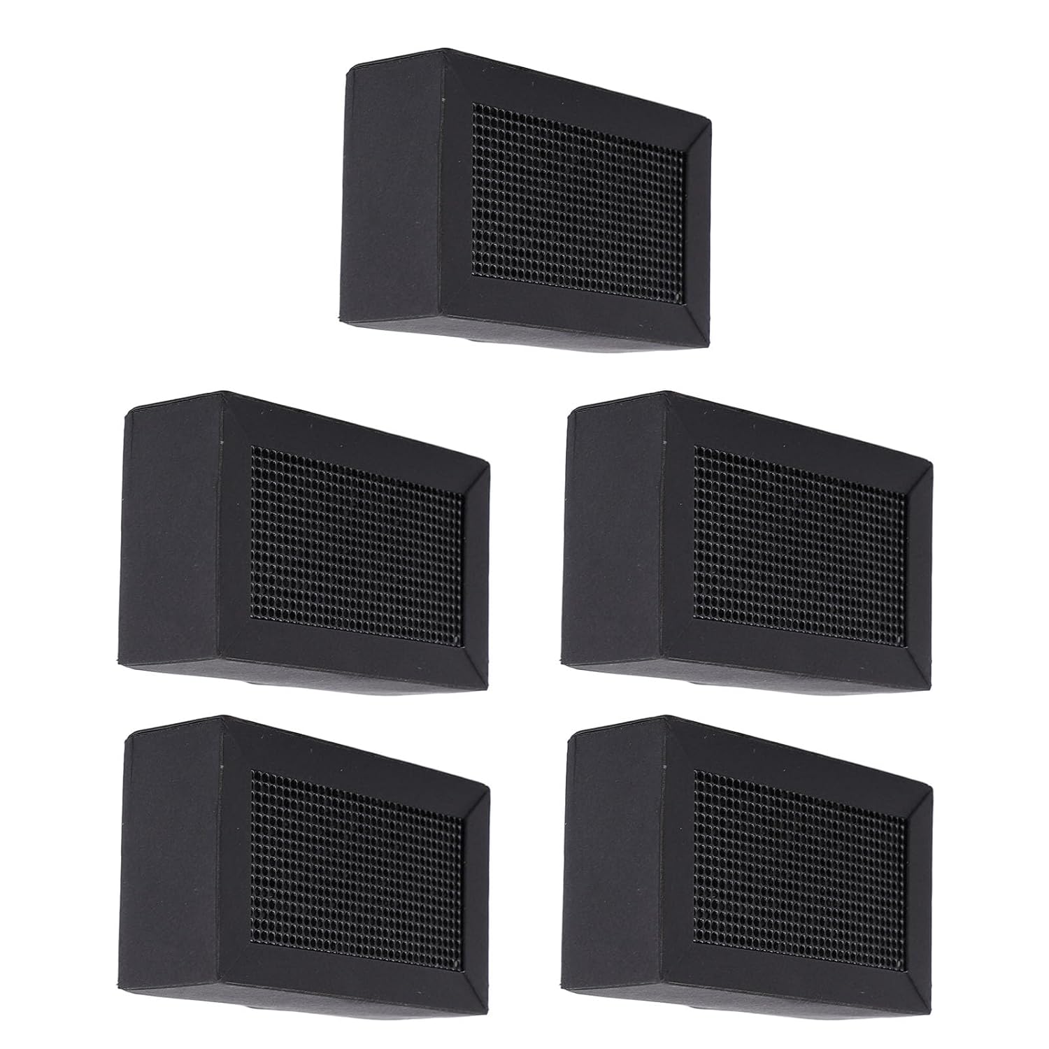 5Pcs Activated Carbon Air Filters for Bambu Labs 3D Printers, Accessories for Bambu P1P P1S X1, P1 X1 3D Printer Parts