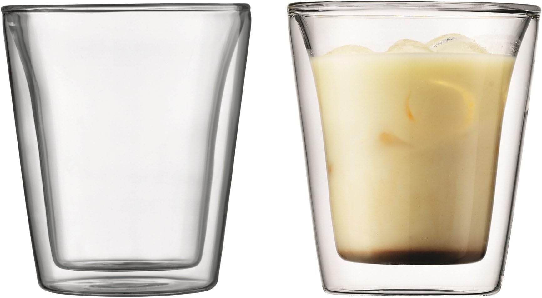 Bodum Canteen Double Walled Glasses, Set of 2 - 6 Oz