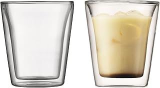 Bodum 10109-10 Canteen 2 Stück Glas, doppelwandig, 0,2 L