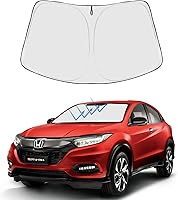 Vista 11 de Proadsy 2025 - Parasol para parabrisas actualizado con ajuste personalizado para Nissan Rogue 2014-2020, protector plegable de 4 capas