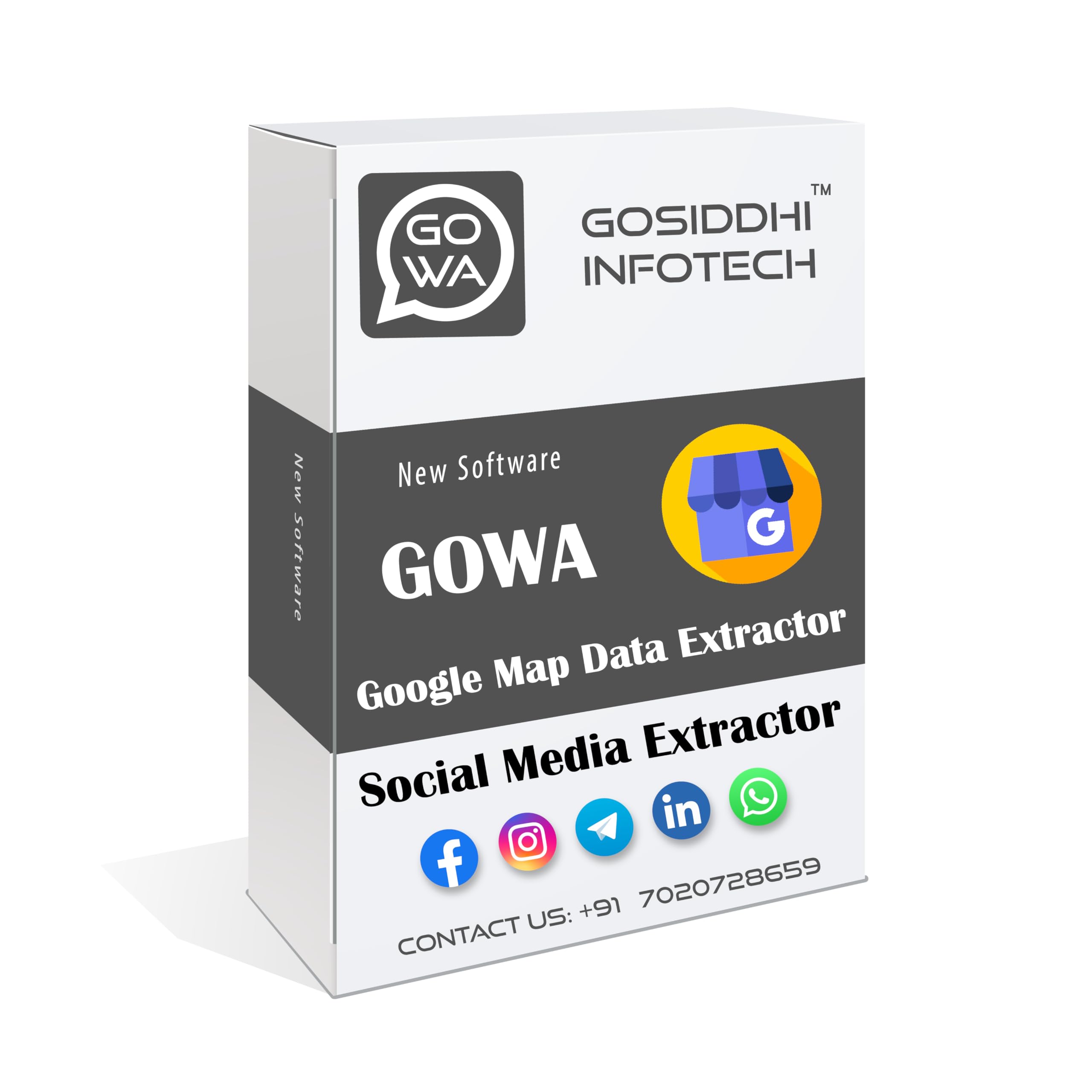 GOWA Google Map and Social Media Extractor Software for PC (1 Year Subscription) (B0D58191J8) Amazon Price History, Amazon Price Tracker