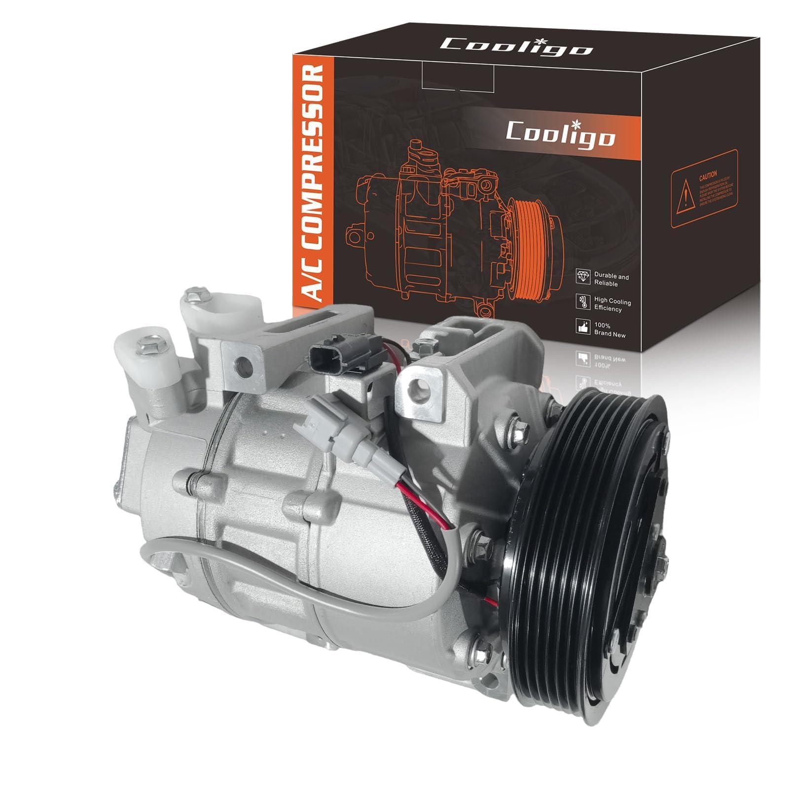 Photo 1 of A/C Compressor Replacement for Nissan Altima 2.5L 2013-1018, for Nissan Rogue 2.5L 2014-2020, with A/C Cluth