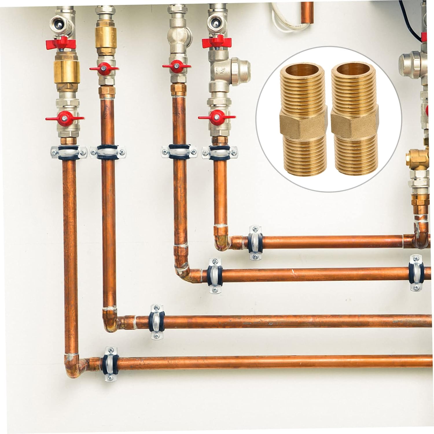 Male Iron Thread Flexible Tap Adapters Hose Connector Fittings Set,Air Line Connectors Hose Fitting Quick Connectors Air Coupler and Plug Set, 10 pcs Wire Connector Garden Hose Fittings Garden Hose Ad