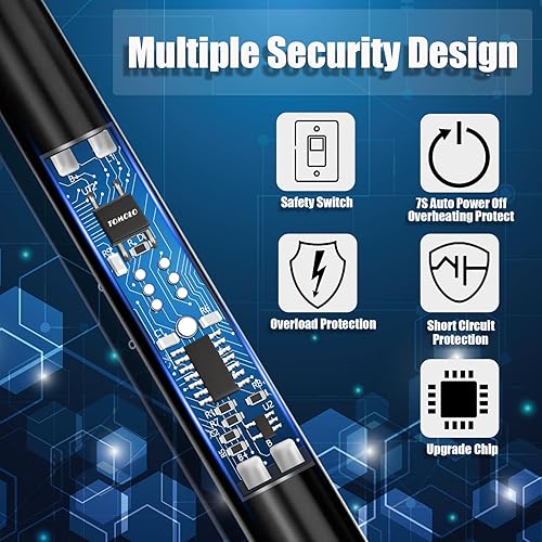 Miniatura 4 de Paquete de 2 encendedores eléctricos de velas recargables por USB, sin llama, resistente al viento, encendedor de arco con cuello flexible,