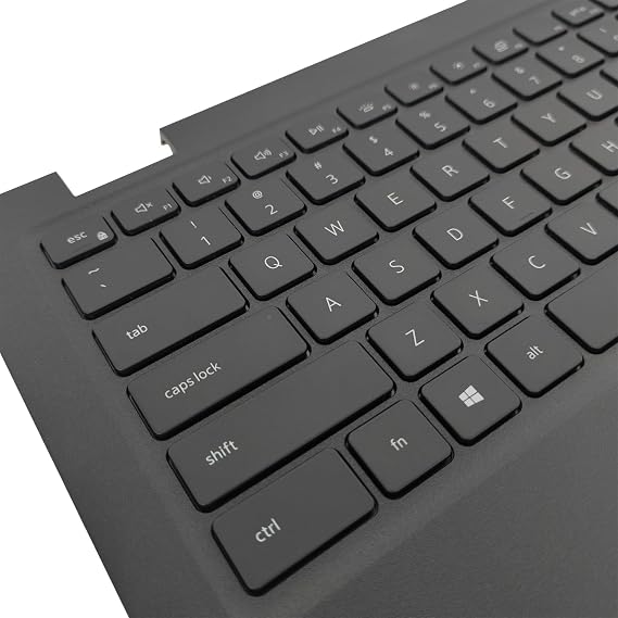 استبدال مسند علوي للحقيبة العلوية لـ DELL Latitude 3420 E3420 Series الكمبيوتر المحمول لوحة مفاتيح بإضاءة خلفية غلاف علوي 4PX9K 04PX9K أسود