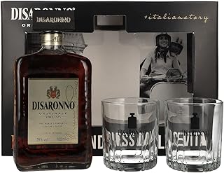 Disaronno Originale 28% Vol. 0,7l in Giftbox with 2 glasses