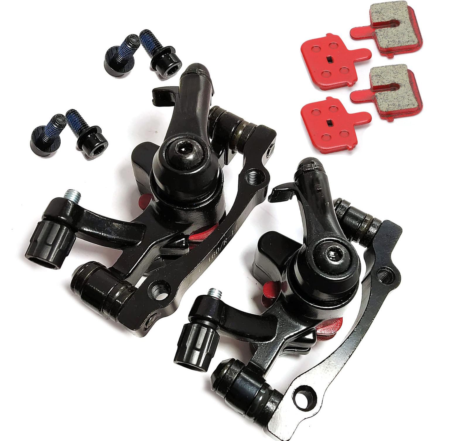 NSV Set of 2 Front&Rear Disc Brake Machine Bicycle Mechanical Caliper 2 Extra Pads Bicycle Brake Disk (B0D6KQZ4M9) Amazon Price History, Amazon Price Tracker