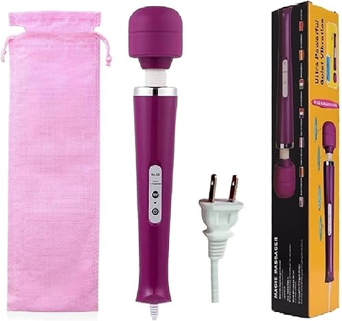 Masajeador vibratorio eléctrico de mano para mujer, recuperación deportiva, dolor ACH, hombro, cuello, pierna, mano, pie, herramienta de masaje