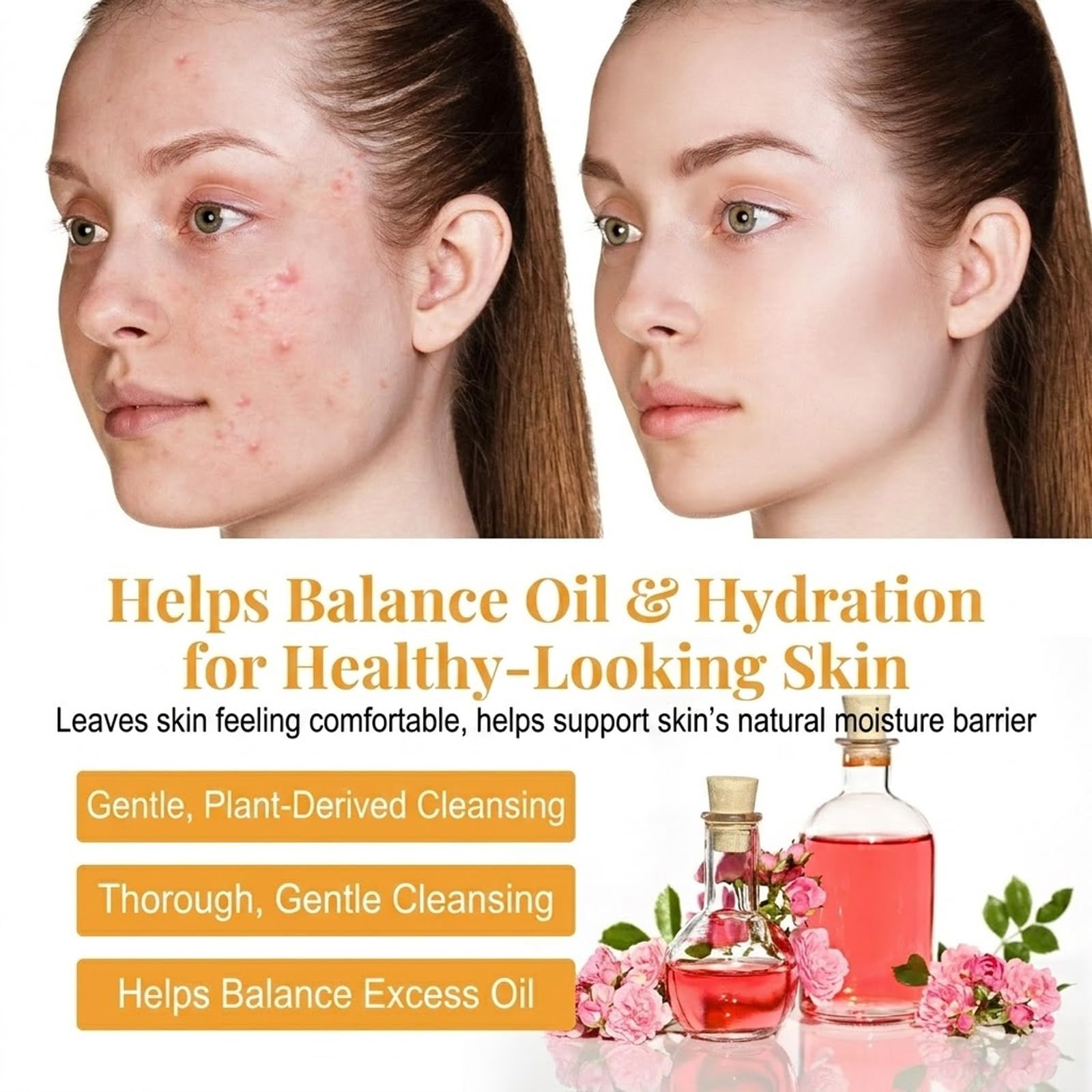 Kurkuma rozjaśniający środek do czyszczenia twarzy, kurkuma Glow Face Wash do ciemnych plam, nierównomierny odcień skóry, głęboko oczyszczający środek do czyszczenia twarzy ze szczotką, peeling